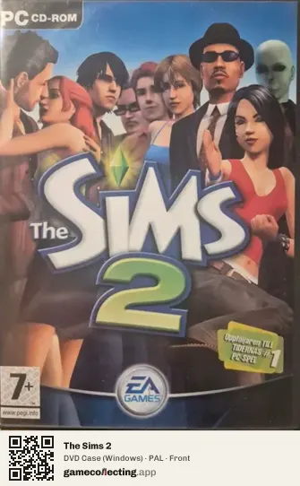 The Sims 2 Computer, PAL box front