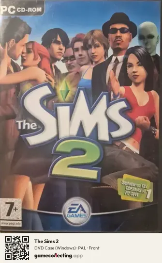 The Sims 2 Computer, PAL box front