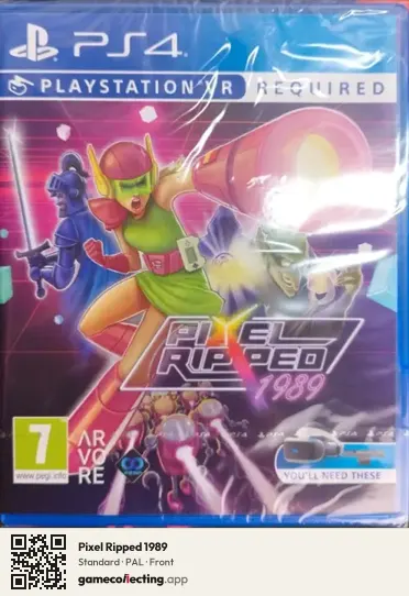 Pixel Ripped 1989 PlayStation 4, PAL box front