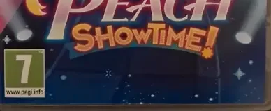 Princess Peach: Showtime!, the PEGI square on its front