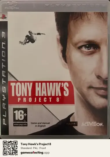 Tony Hawk's Project 8 PlayStation 3, PAL box front