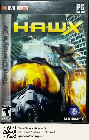Tom Clancy's H.A.W.X Computer, NTSC box front