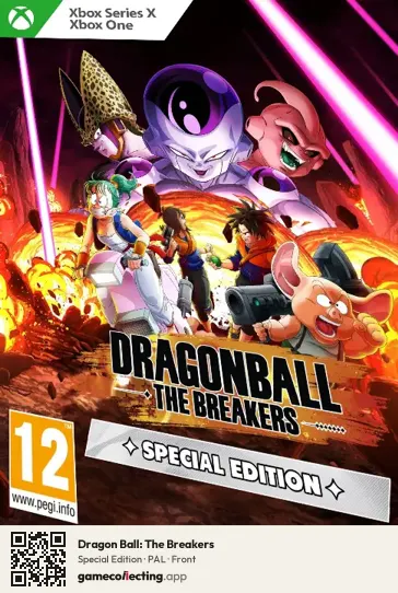 Dragon Ball: The Breakers Xbox Series X, PAL box front