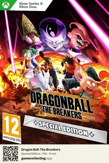 Dragon Ball: The Breakers Xbox Series X, PAL box front