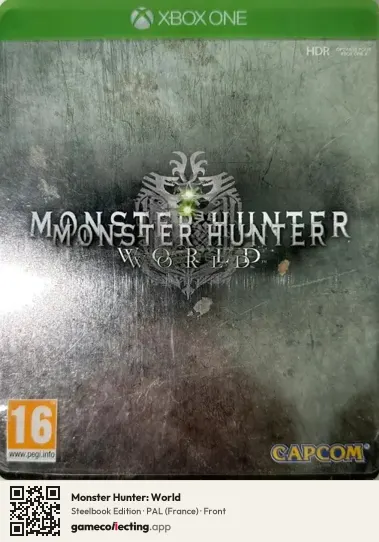 Monster Hunter: World Xbox One, France box front