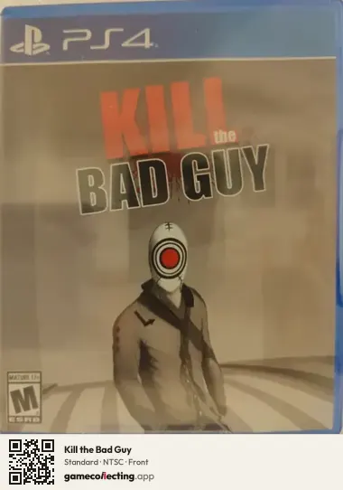 Kill the Bad Guy PlayStation 4, NTSC box front