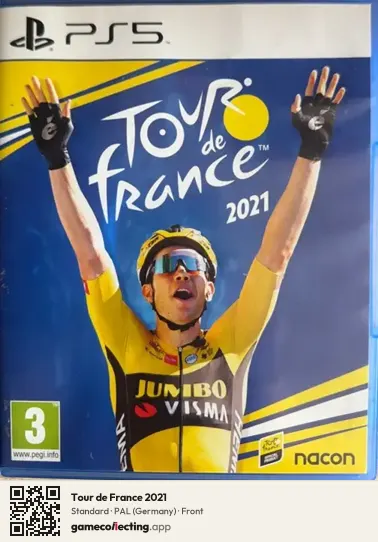 Tour de France 2021 PlayStation 5, Germany box front