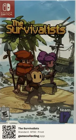 The Survivalists Nintendo Switch, NTSC box front