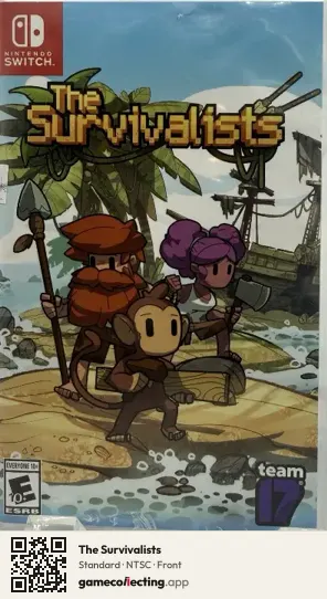 The Survivalists Nintendo Switch, NTSC box front