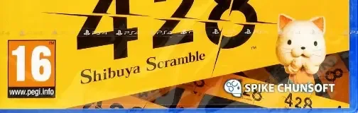 428: Shibuya Scramble, the PEGI square on its front