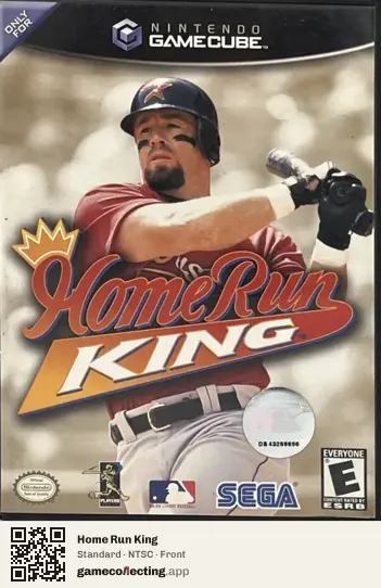Home Run King Nintendo GameCube, NTSC box front