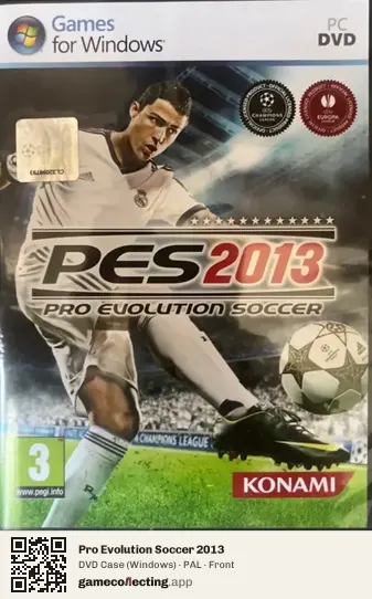 Pro Evolution Soccer 2013 Computer, PAL box front