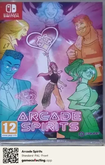Arcade Spirits Nintendo Switch, PAL box front