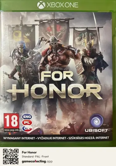 For Honor Xbox One, PAL box front