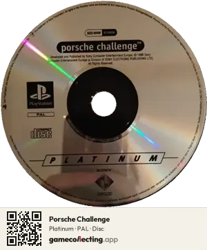 Porsche Challenge PlayStation, PAL disc