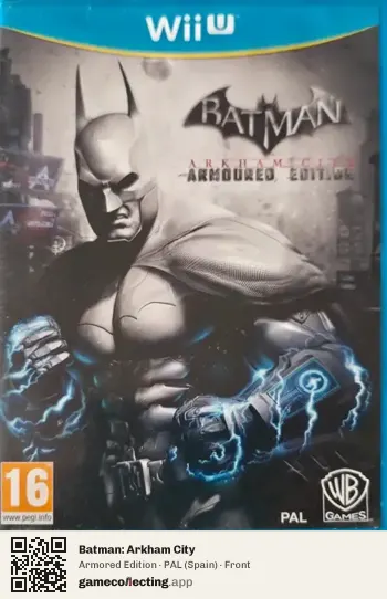 Batman: Arkham City Nintendo Wii U, Spain box front