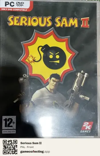 Serious Sam II Computer, PAL box front