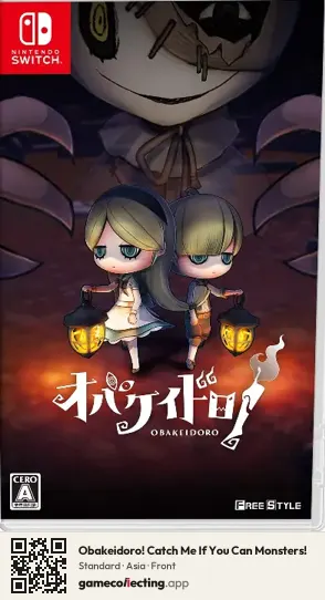 Obakeidoro! Catch Me If You Can Monsters! Nintendo Switch, Asia box front