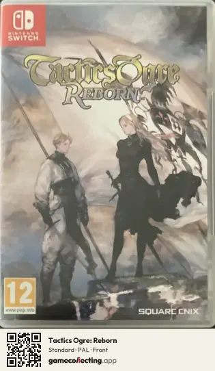 Tactics Ogre: Reborn Nintendo Switch, PAL box front