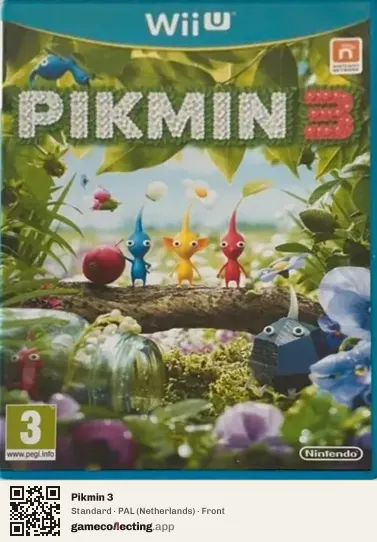 Pikmin 3 Nintendo Wii U, Netherlands box front