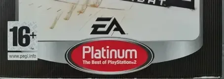 Battlefield 2: Modern Combat, the PEGI square on its front