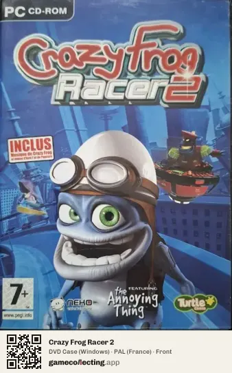 Crazy Frog Racer 2 Computer, France box front