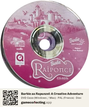 Barbie as Rapunzel: A Creative Adventure Computer, PAL disc