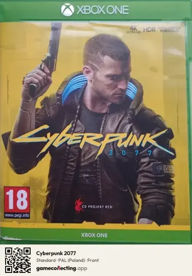 Cyberpunk 2077 Xbox One, Poland box front