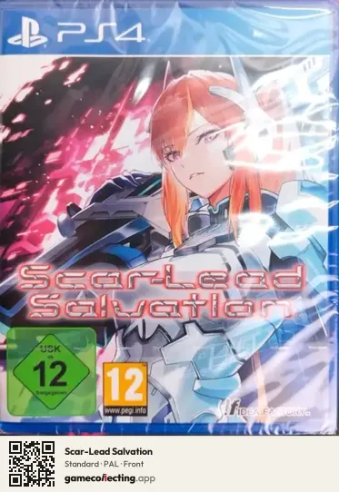 Scar-Lead Salvation PlayStation 4, PAL box front