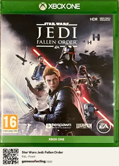 Star Wars Jedi: Fallen Order Xbox One, PAL box front