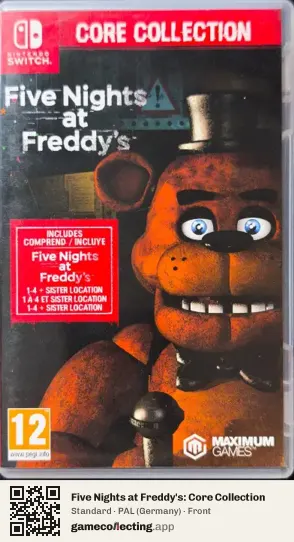 Five Nights at Freddy's: Core Collection Nintendo Switch, Germany box front