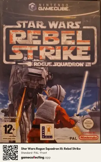 Star Wars Rogue Squadron III: Rebel Strike Nintendo GameCube, PAL box front