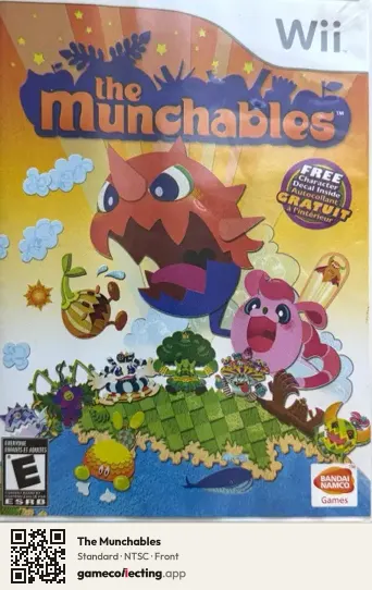 The Munchables Nintendo Wii, NTSC box front