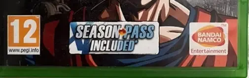 Dragon Ball Xenoverse 2, the PEGI square on its front