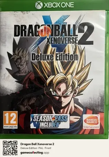 Dragon Ball Xenoverse 2 Xbox One, PAL box front
