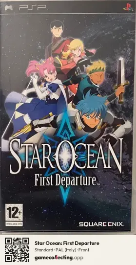 Star Ocean: First Departure PlayStation Portable, Italy box front