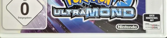 Pokémon Ultra Moon, the USK square on its front