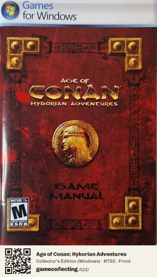 Age of Conan: Hyborian Adventures Computer, NTSC box front