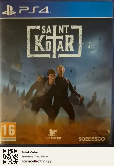 Saint Kotar PlayStation 4, PAL box front