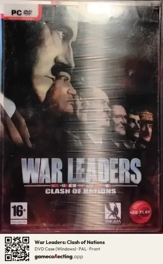 War Leaders: Clash of Nations Computer, PAL box front