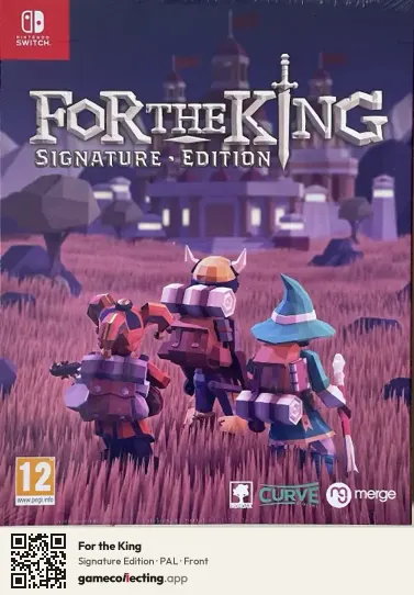 For the King Nintendo Switch, PAL box front