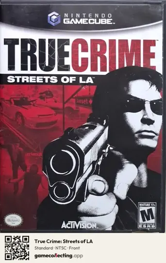 True Crime: Streets of LA Nintendo GameCube, NTSC box front