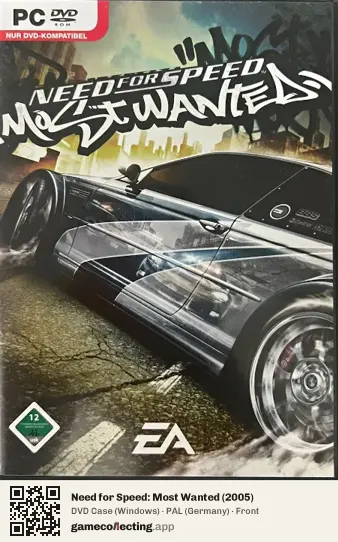 Need for Speed: Most Wanted (2005) Computer, Germany box front
