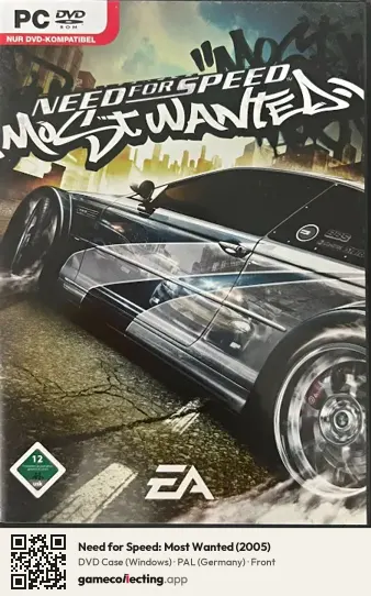 Need for Speed: Most Wanted (2005) Computer, Germany box front