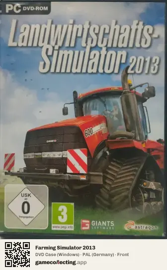 Farming Simulator 2013 Computer, Germany box front