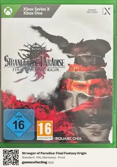 Stranger of Paradise: Final Fantasy Origin Xbox Series X, Germany box front