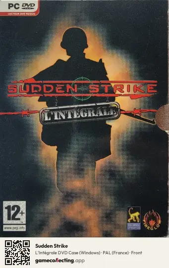 Sudden Strike Computer, France box front