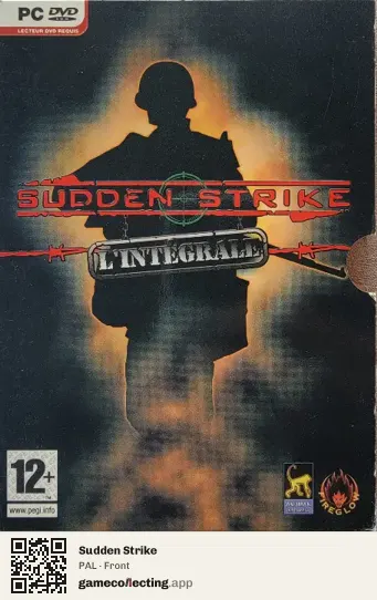 Sudden Strike Computer, PAL box front