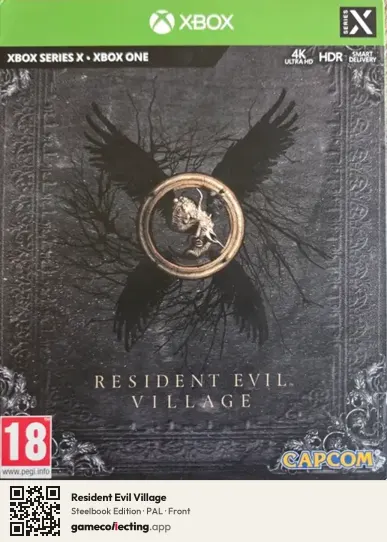 Resident Evil Village Xbox Series X, PAL box front