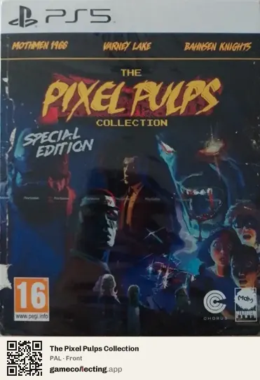 The Pixel Pulps Collection PlayStation 5, PAL box front